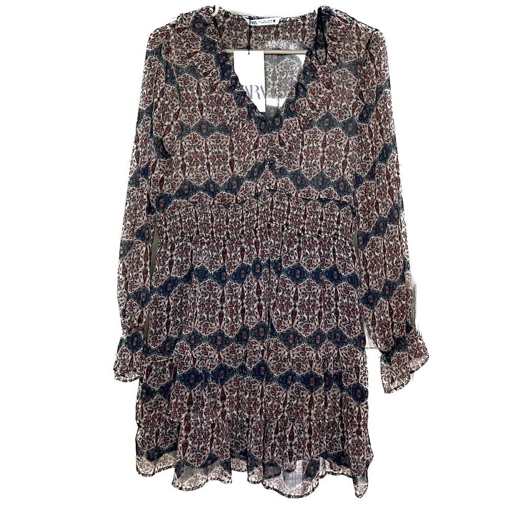 Zara Mini Tiered Dress